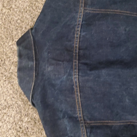 1970'S Orange Tag Vintage Levi's Jean Jacket Women's Small - Picture 6 of 8